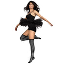 JOYIN Halloween Striped Over-the-Knee Socks - Thigh High Stockings for Women