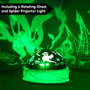 Halloween Inflatable Ghost in Jar 6ft with Green LED Lights