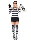 JOYIN Halloween Striped Over-the-Knee Socks - Thigh High Stockings for Women