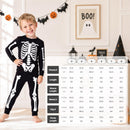 JOYIN Kids Skeleton Pajamas - Glow in the Dark 100% Cotton for 3T-8Y