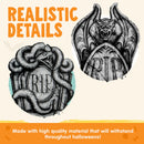 JOYIN 15.7" 6 PCS RIP Tombstones - Halloween Graveyard Yard Decoration
