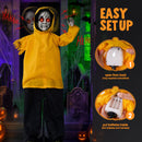 JOYIN Life Size Animatronic Ghost - Sound Activated Halloween Outdoor Decor