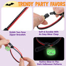 JOYIN 60 PCS Glow Zipper Bracelets - Share the Glow This Halloween