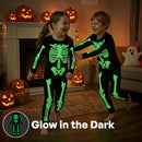 JOYIN Kids Skeleton Pajamas - Glow in the Dark 100% Cotton for 3T-8Y