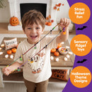 JOYIN 60 PCS Glow Zipper Bracelets - Share the Glow This Halloween