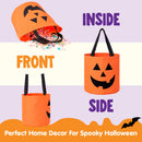 JOYIN 3 PCS Light Up Pumpkin Buckets - Glow While You Trick or Treat