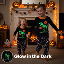 JOYIN Kids Skeleton Pajamas - Glow in the Dark 100% Cotton for 3T-8Y