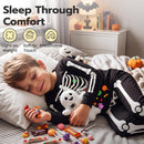 JOYIN Kids Skeleton Pajamas - Glow in the Dark 100% Cotton for 3T-8Y