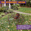 JOYIN 45" Brown Giant Spider - Halloween Outdoor Yard Decoration