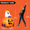 Remote Control Halloween Inflatable Ghost Pumpkin Car Toy for Kids