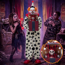 JOYIN 67" Animatronic Clown with Pop-Up Box - Motion Activated Halloween Prop
