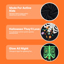 JOYIN Kids Skeleton Pajamas - Glow in the Dark 100% Cotton for 3T-8Y