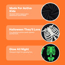 JOYIN Kids Skeleton Pajamas - Glow in the Dark 100% Cotton for 3T-8Y