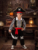 Boys Pirate Costume Stripe-Child