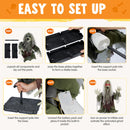 Zombie Groundbreaker with Glowing Eyes – Halloween Yard Decor
