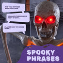 JOYIN 3.3 FT Groundbreaker Skeleton - Light Up Animated Halloween Decor