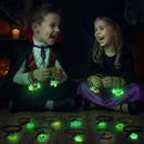JOYIN 60 PCS Glow Zipper Bracelets - Share the Glow This Halloween
