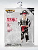 Boys Pirate Costume Stripe-Child