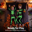 JOYIN Kids Skeleton Pajamas - Glow in the Dark 100% Cotton for 3T-8Y