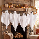 JOYIN 4 PCS 27.5" Hanging Ghosts - Halloween Outdoor Yard Decoration