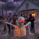 JOYIN 3.3 FT Groundbreaker Skeleton - Light Up Animated Halloween Decor
