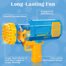 Sloosh 2 PCS Bubble Machine, Bazooka Rocket Shape Bubble Gun Toy for Kids Ages 4-8, Gifts, Adults, Party Favors, Summer, Wedding, Easter