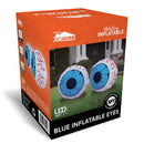 Joiedomi 3 FT Inflatable Light Up Eyeball with LEDs - Blue Halloween Decor