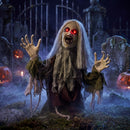 Zombie Groundbreaker with Glowing Eyes – Halloween Yard Decor