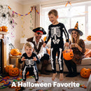 JOYIN Kids Skeleton Pajamas - Glow in the Dark 100% Cotton for 3T-8Y