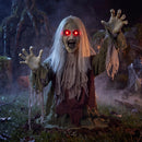 Zombie Groundbreaker with Glowing Eyes – Halloween Yard Decor