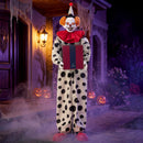 JOYIN 67" Animatronic Clown with Pop-Up Box - Motion Activated Halloween Prop