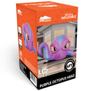 Joiedomi 4 FT Inflatable Purple Octopus Window Decor - LED Halloween Prop