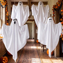 JOYIN 4 PCS 27.5" Hanging Ghosts - Halloween Outdoor Yard Decoration
