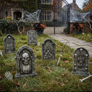 JOYIN 26" 5 PCS Extra Large Flat Tombstones - Halloween Yard Decor