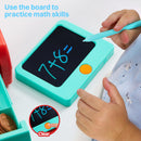lalalark Kids Cash Register Toy with Play Money, Voice Calculator & Write Erase Pad - Educational Pretend Play Toy for Toddlers 3+