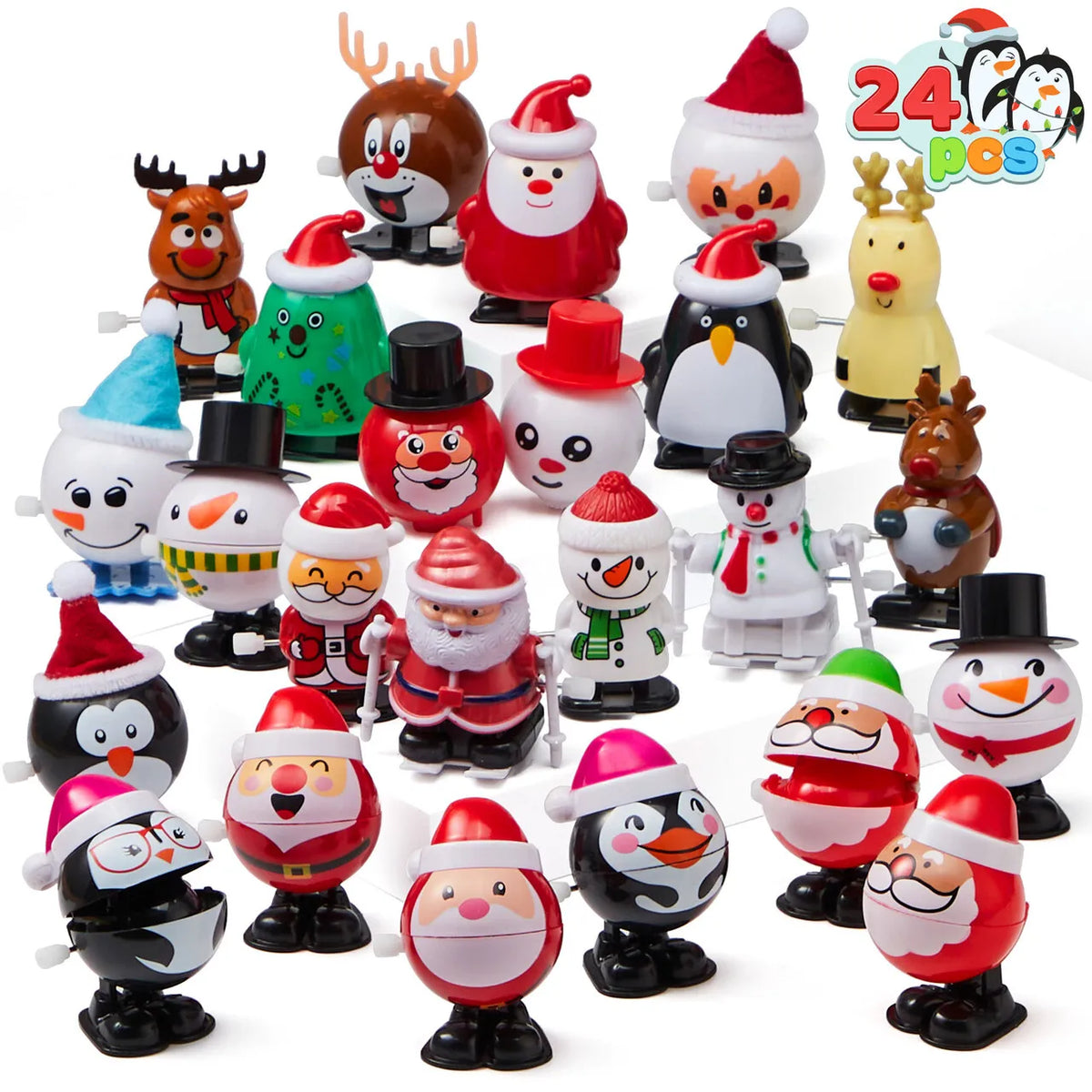 Joyin 18 Pack Christmas Wind Up Toy