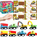 16Pcs Kids Valentines Cards With Pull Back Monster Truck-Classroom Exchange Gifts