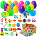 200Pcs 2.3in Prefilled Eggs Packed with Assorted Toys for Easter Egg Hunt