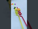 28pcs Drinking Straws Reusable with Kids Valentines Cards for Valentine Party Favors