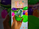 12Pcs 3.7in Colorful Wind-Up Jumping Animals with Easter Eggs Bursting for Easter Egg Hunt