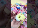 28Pcs Dessert Squishy Toys Keychains with Kids Valentines Cards