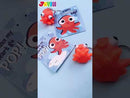 28Pcs Animal Keychains featuring Bulging Eyes with Kids Valentines Cards