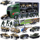 10-in-1 Die-cast Military Army Mini Vehicle Toy Set