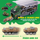 10-in-1 Die-cast Military Army Mini Vehicle Toy Set