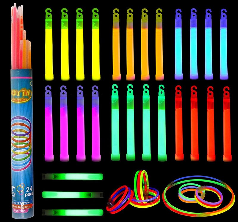 8in Glowstick Party Pack, 52 Pcs
