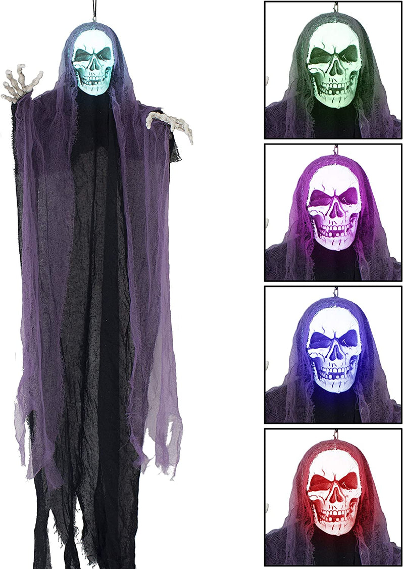 4 Ft Hanging Grim Reaper