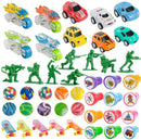 60Pcs Assorted Toys Prefilled Easter Eggs 2.5in