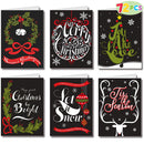 6.25in Greeting Cards (Black), 72 Pcs