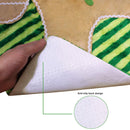 5 Pieces Christmas Gingerbread Theme Bathroom Decoration Set