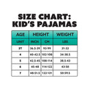 Girls Owl Christmas Pajamas Set